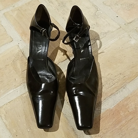 Prada Square-toed Ankle Strap Sandals - Picture 2 of 2